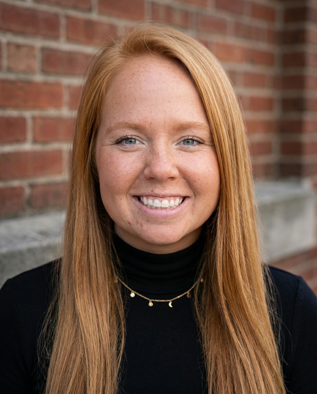 A tech & startups team member's corporate headshot, rendered in the same matching style as the rest of the set