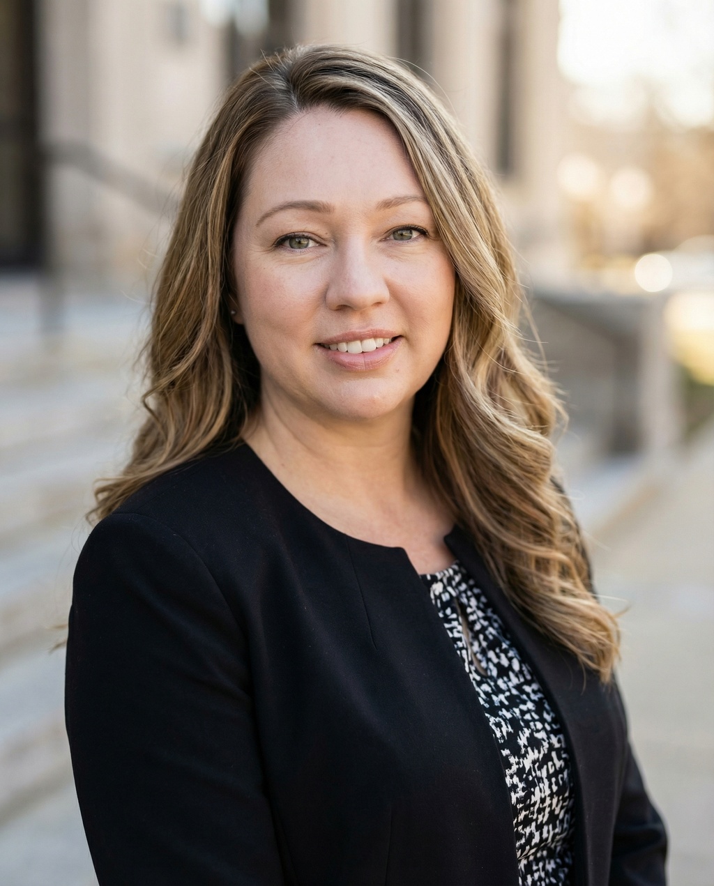 A sales teams team member's corporate headshot, rendered in the same matching style as the rest of the set
