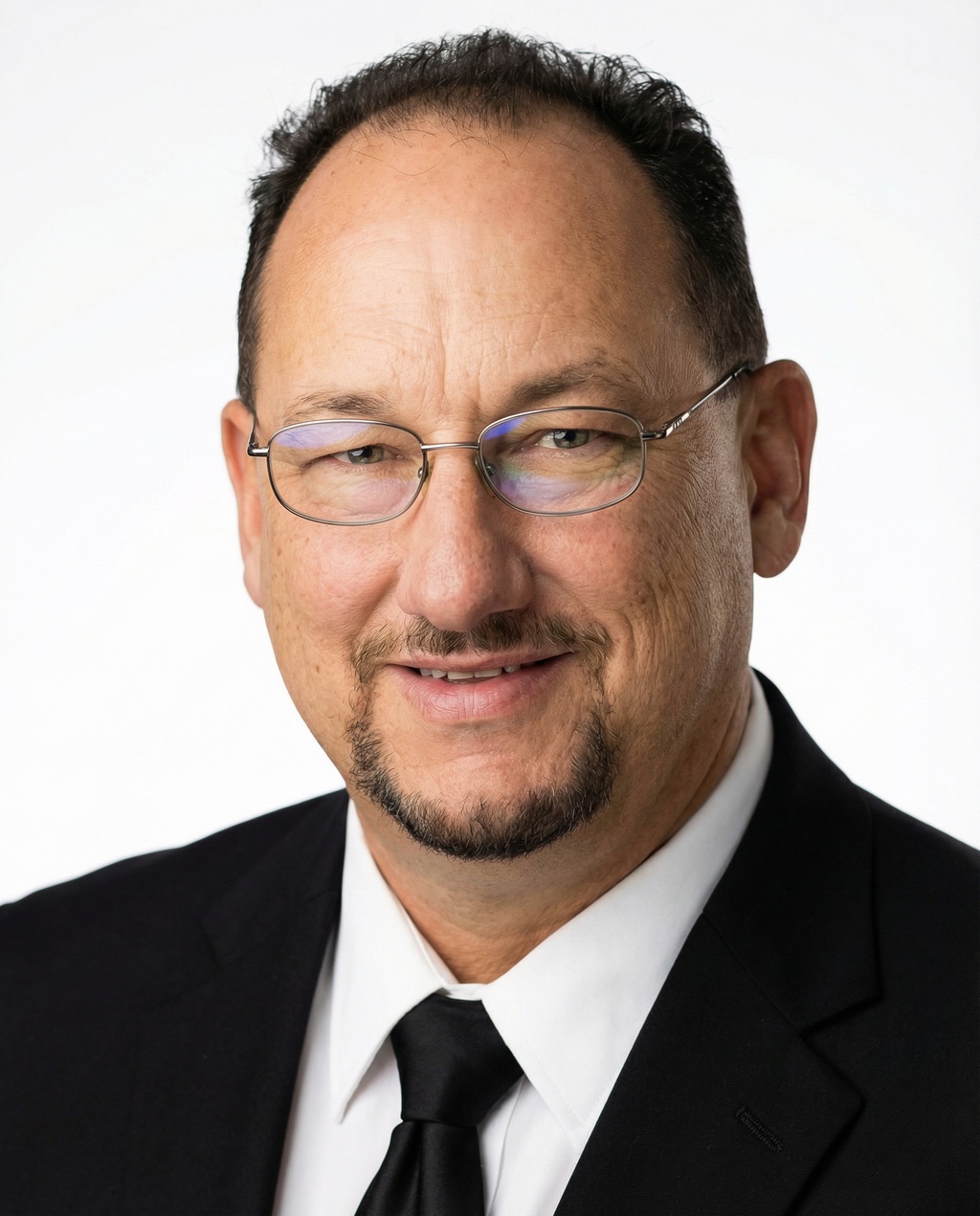 A law firms team member's corporate headshot, rendered in the same matching style as the rest of the set
